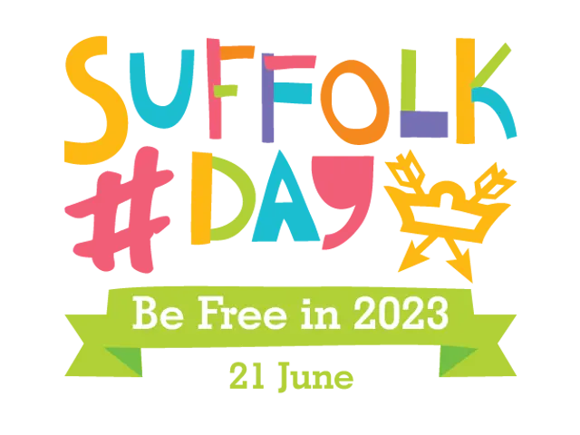 Suffolk Day Logo 2023 - Be Free in 2023 - 21 June